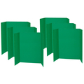 Pacon Presentation Board, Green, Single Wall, 48" x 36", PK6 3768